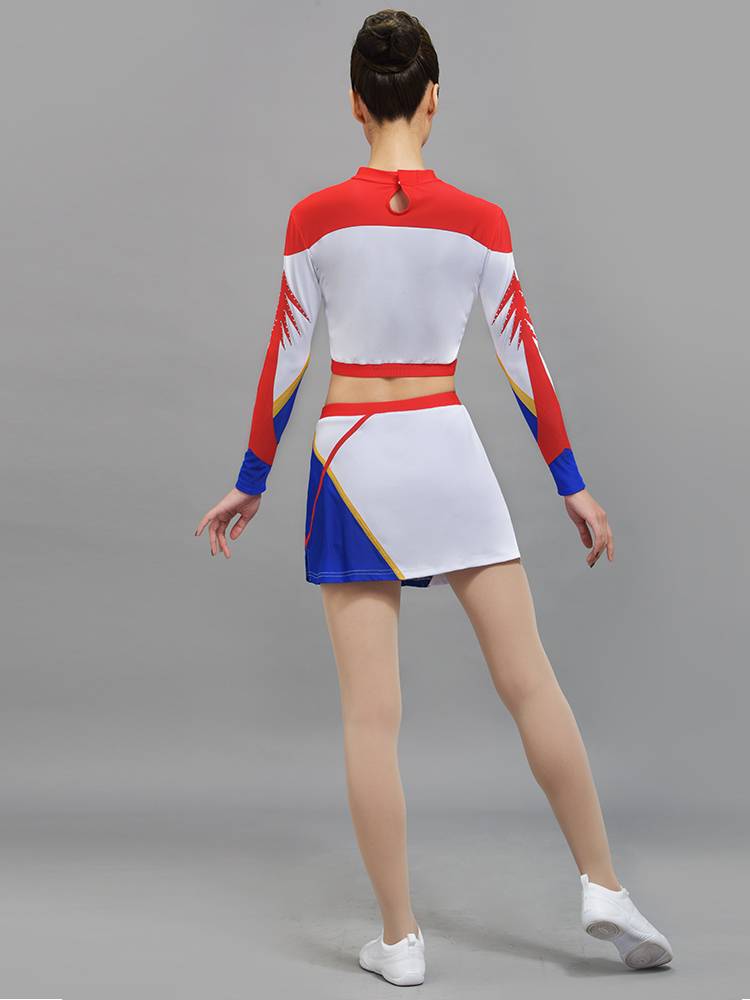 Lala team clothing men's and women's set students cheerleading performances, gymnastics gymnastics, gymnastics clothing customization