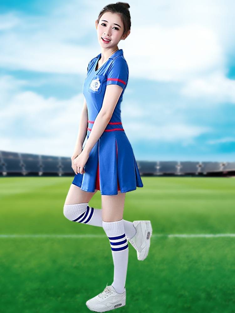 La La Ko Kenmei Dance Student European Cup National Football Baby Adult Female Group Lara Performance Service