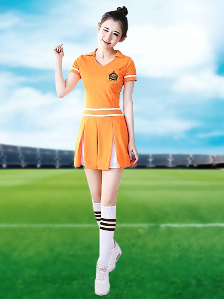 La La Ko Kenmei Dance Student European Cup National Football Baby Adult Female Group Lara Performance Service