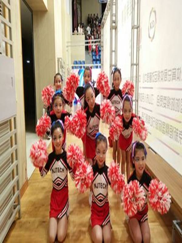 La La Fun competition performance clothing primary and secondary school students campus cheerleading children's group gymnastics competition