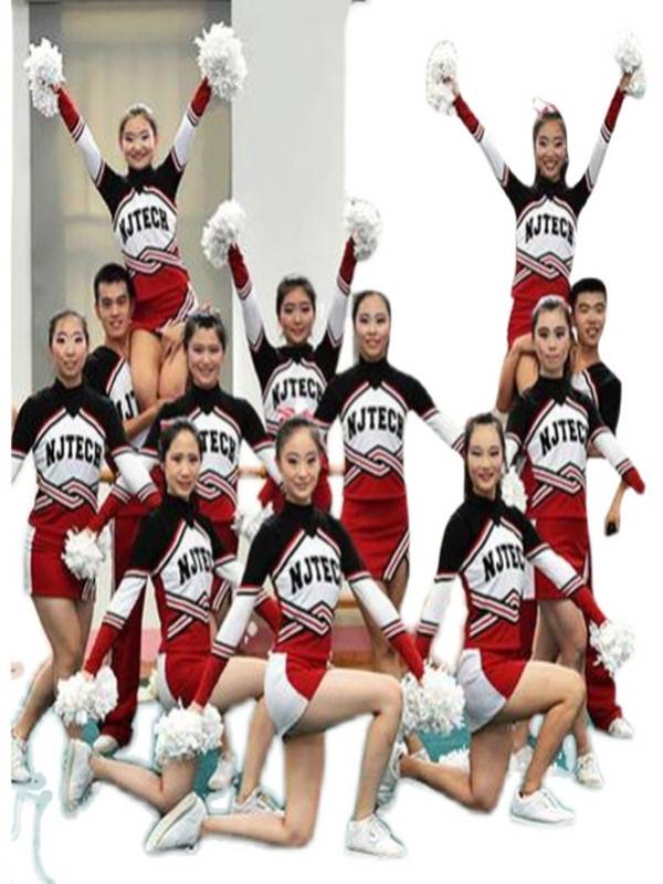 La La Fun competition performance clothing primary and secondary school students campus cheerleading children's group gymnastics competition