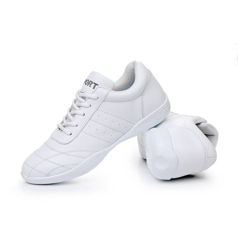 Competitive Jianmei Shoes Student White Fitness Shoes Sports Sports Shoes Fuck Fuck Female Training Competition Shoes Soft Sole Children