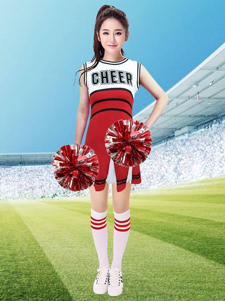 Women's group performance clothing cheerleader clothing cheerleading watching clothing football baby adult women's gymnastical dance clothing