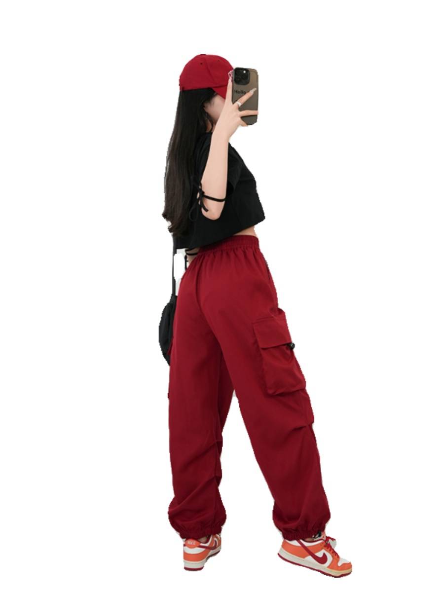 Jazz Dance Sports Set Jumping Jazz Women's Team Performance Clothing Pants KPOP Playing Song Dress La La