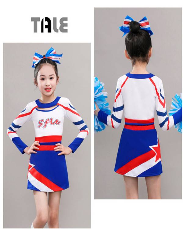 Children's Girl La Raid Performance Service Primary and Middle School Student Games Group Fedromes Age