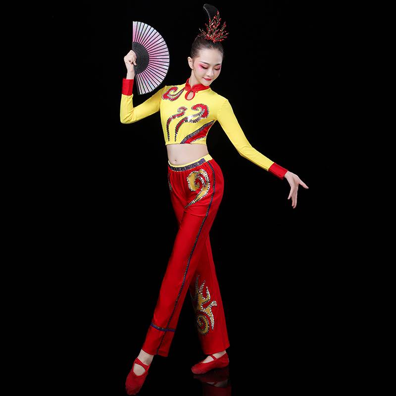 Fitness performance service group competition service la la la la la cheales dance and clothing student square dance Health fucking set of female summer