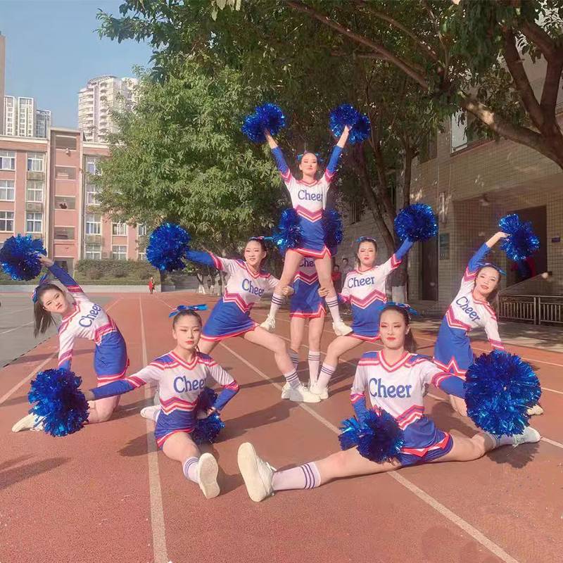 La La team clothing women's team adult football baby Lala team cheerleading performance dance bodybuilding suit