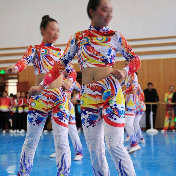Custom La Ran Fuck Competition Clothing Competitive Health Fuck Fitness Fuck Gymnastics Dance Server