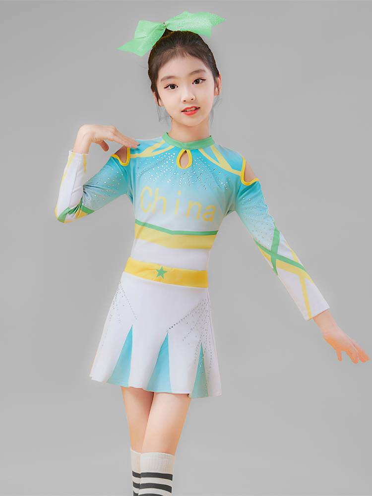 Children's Children's La Team Performance Services Men's Female Aesthetic Comem Student Games opening ceremony la la la la la la la showing clothing
