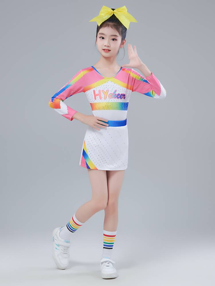 Children's Children's La Team Performance Services Men's Female Aesthetic Comem Student Games opening ceremony la la la la la la la showing clothing