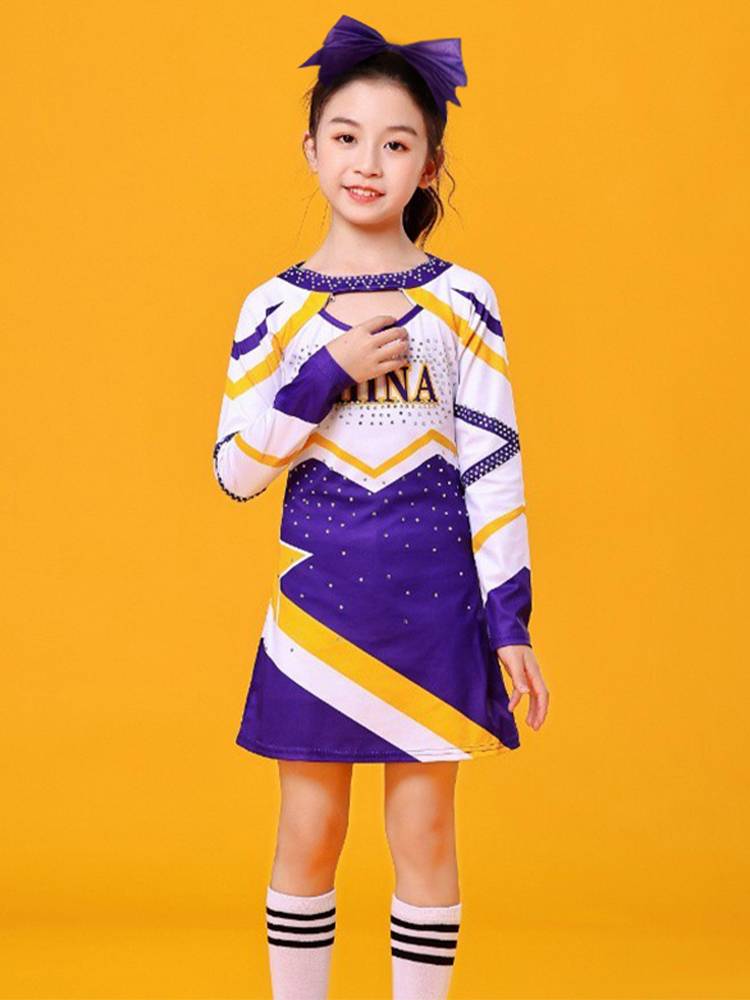 Children's Children's La Team Performance Services Men's Female Aesthetic Comem Student Games opening ceremony la la la la la la la showing clothing