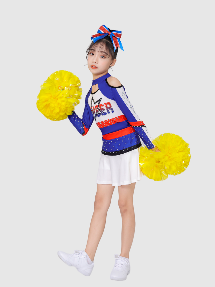 Competitive Gymnastics Children La Team Performance Services Female Long -sleeved Gym Games Professional Competition Dance Performance Service