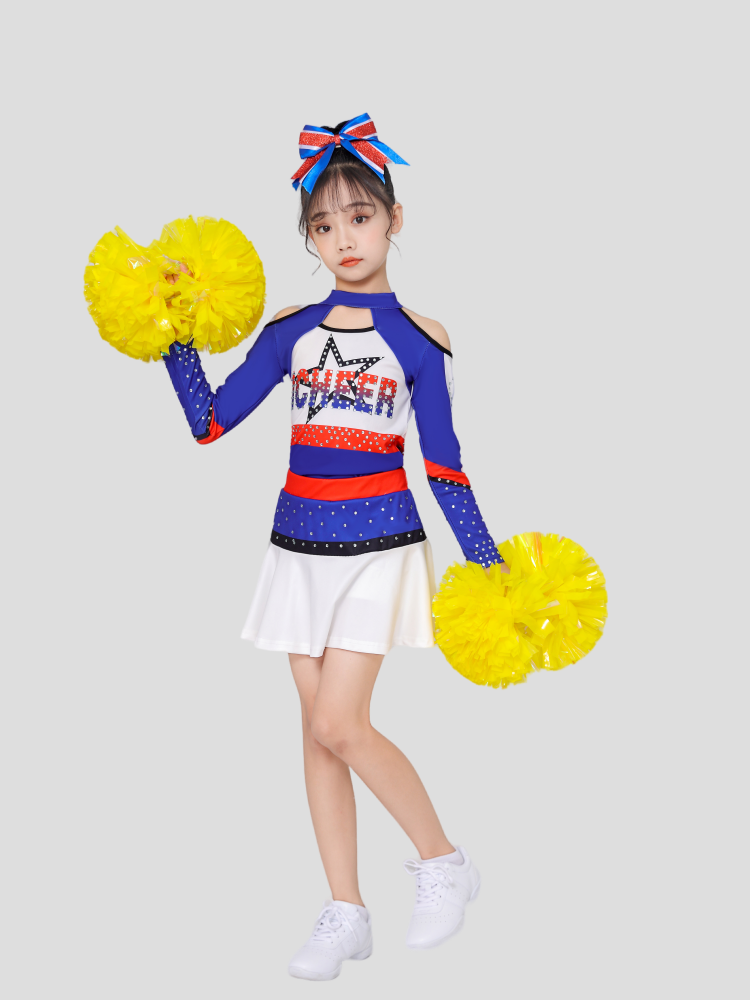 Competitive Gymnastics Children La Team Performance Services Female Long -sleeved Gym Games Professional Competition Dance Performance Service