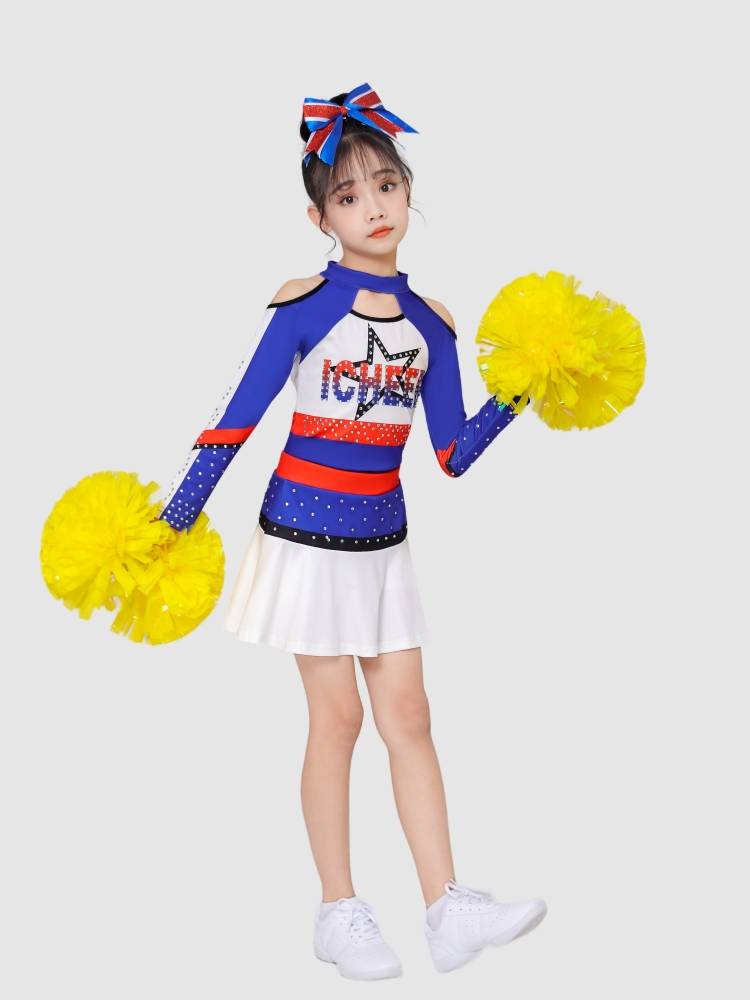 Competitive Gymnastics Children La Team Performance Services Female Long -sleeved Gym Games Professional Competition Dance Performance Service