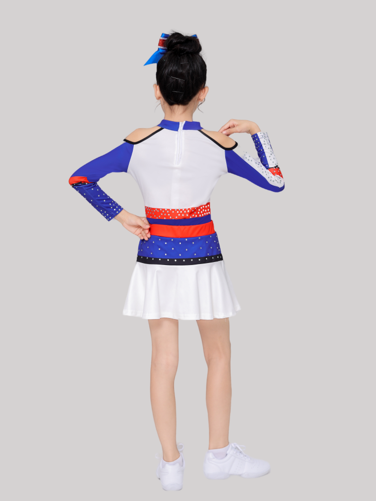 Competitive Gymnastics Children La Team Performance Services Female Long -sleeved Gym Games Professional Competition Dance Performance Service