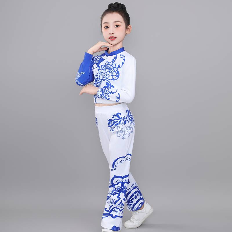 Children cheerleading team performance service adult bodybuilding uniform set primary and secondary school students' sports will appear in service new men and women