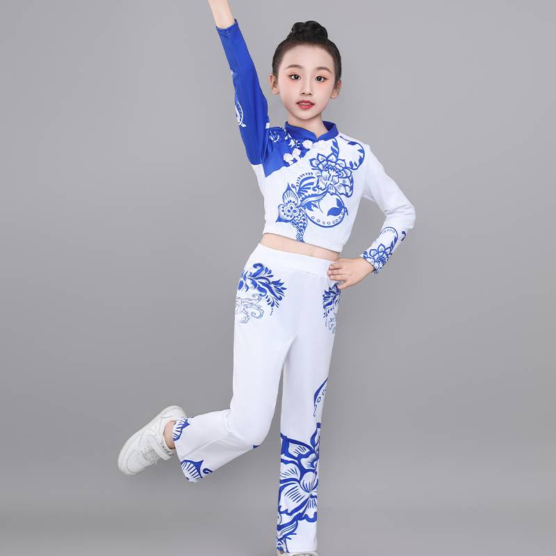 Children cheerleading team performance service adult bodybuilding uniform set primary and secondary school students' sports will appear in service new men and women