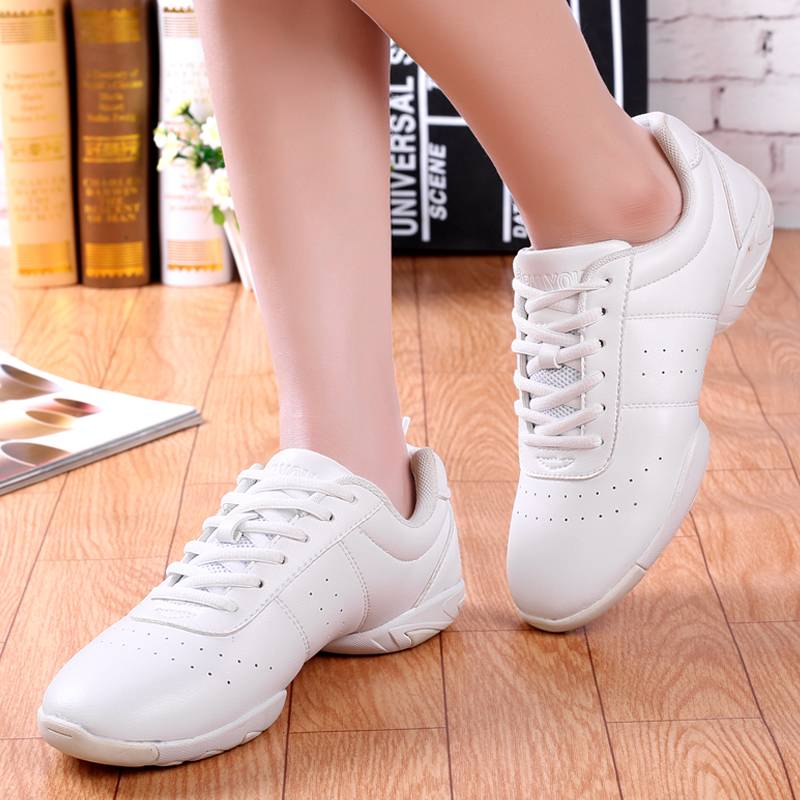 White Plaza Dance Shoes Female Jingmei Fuck Shoes Soft Blind Bad Adult Performance Training Shoes Children