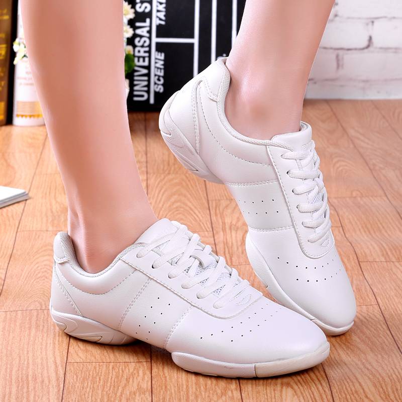 White Plaza Dance Shoes Female Jingmei Fuck Shoes Soft Blind Bad Adult Performance Training Shoes Children