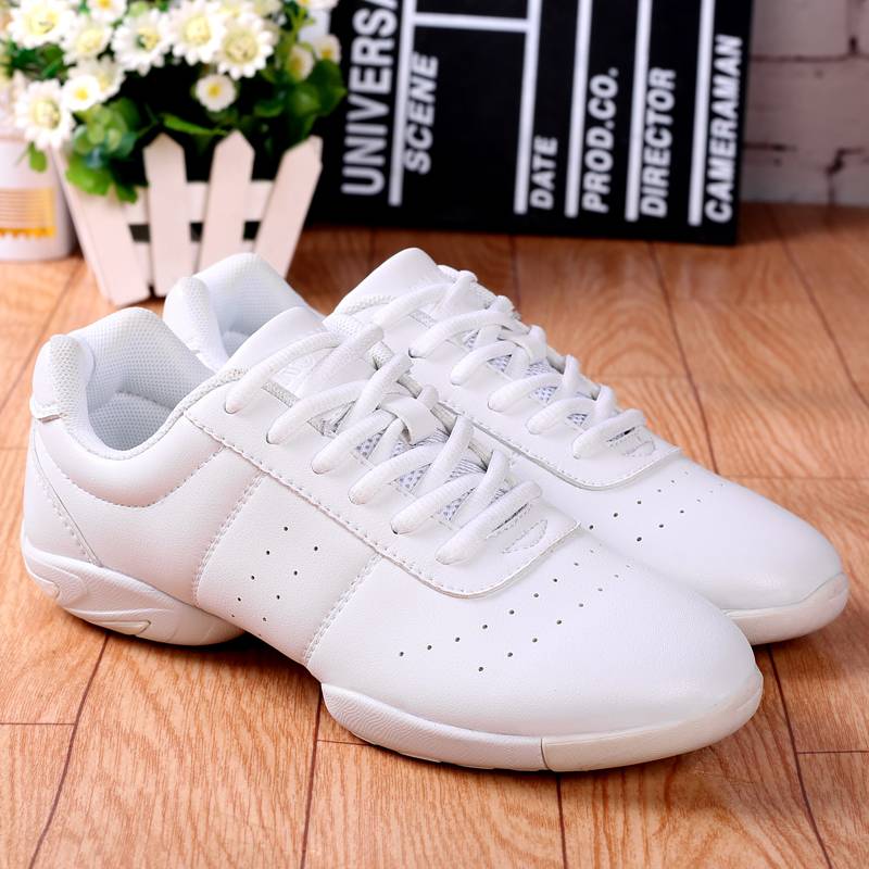 White Plaza Dance Shoes Female Jingmei Fuck Shoes Soft Blind Bad Adult Performance Training Shoes Children
