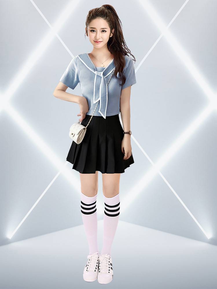 Lara team performed adult women's youthful vitality la la gallery female adult bodybuilding bar dance performance clothing