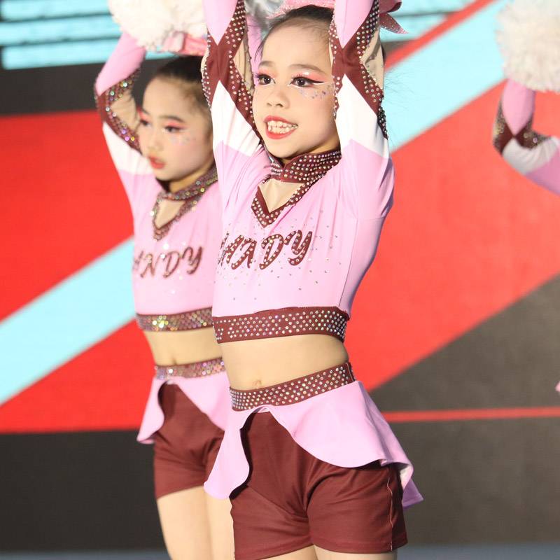 Custom cheerleading competition clothing cheerleading team showing bodybuilding clothing set dance dance dance 23 new female men