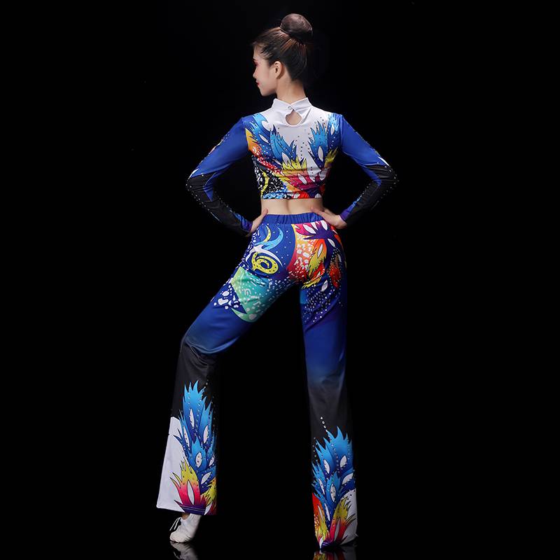 Farming Fuck Competition Performance Service Plaza Dance Set Gymnasium Female National Songs Dance Sports Fitness Performance Service