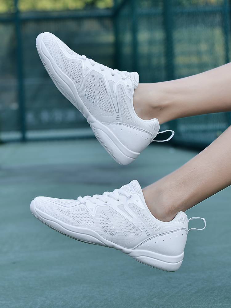 Yingrui La La Fuck Shoes Bodybuilding Shoes Competitive Bodybuilding Shoes La La Team Dance Shoes Competition Training Shoes Little White Shoes