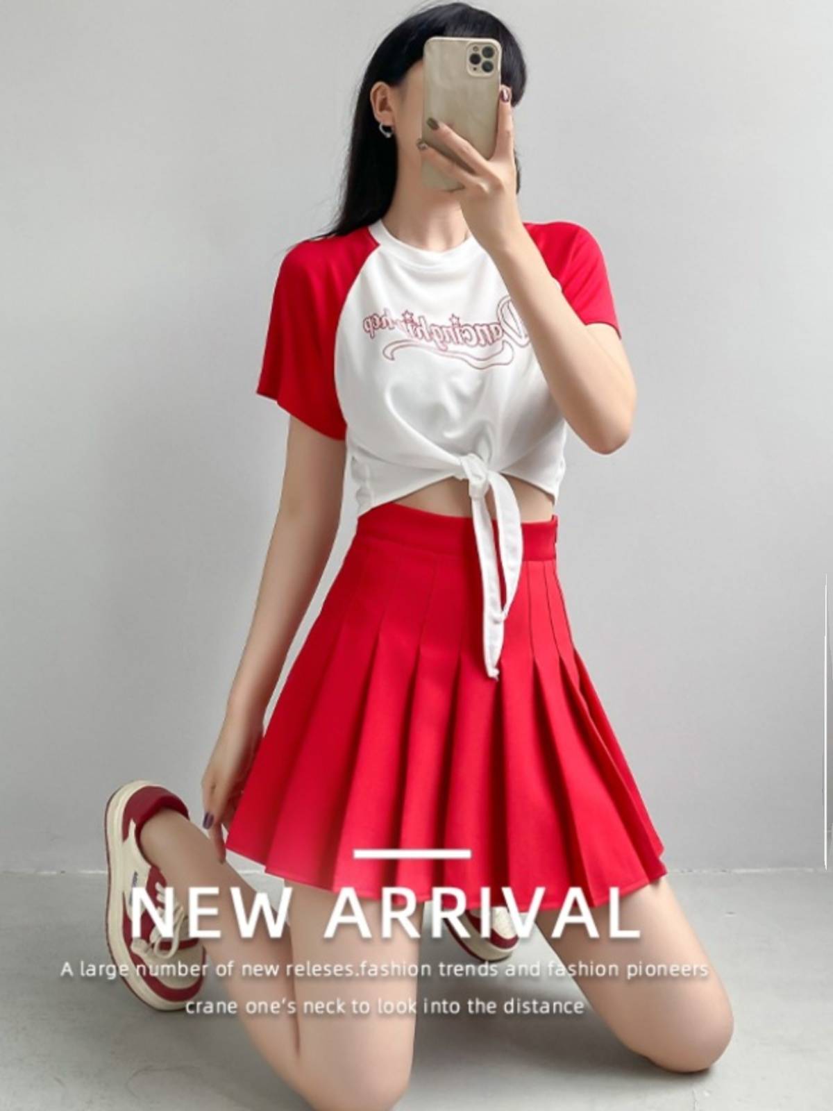 La La team clothing women's group adult middle school student sports meeting Lala team la la la la la showing dance bodybuilding suit