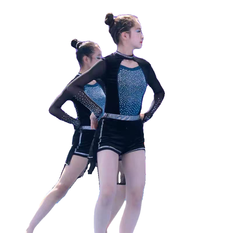 New adult cheerleading performance jazz new female Lara team performance service body beauty competition junction drill