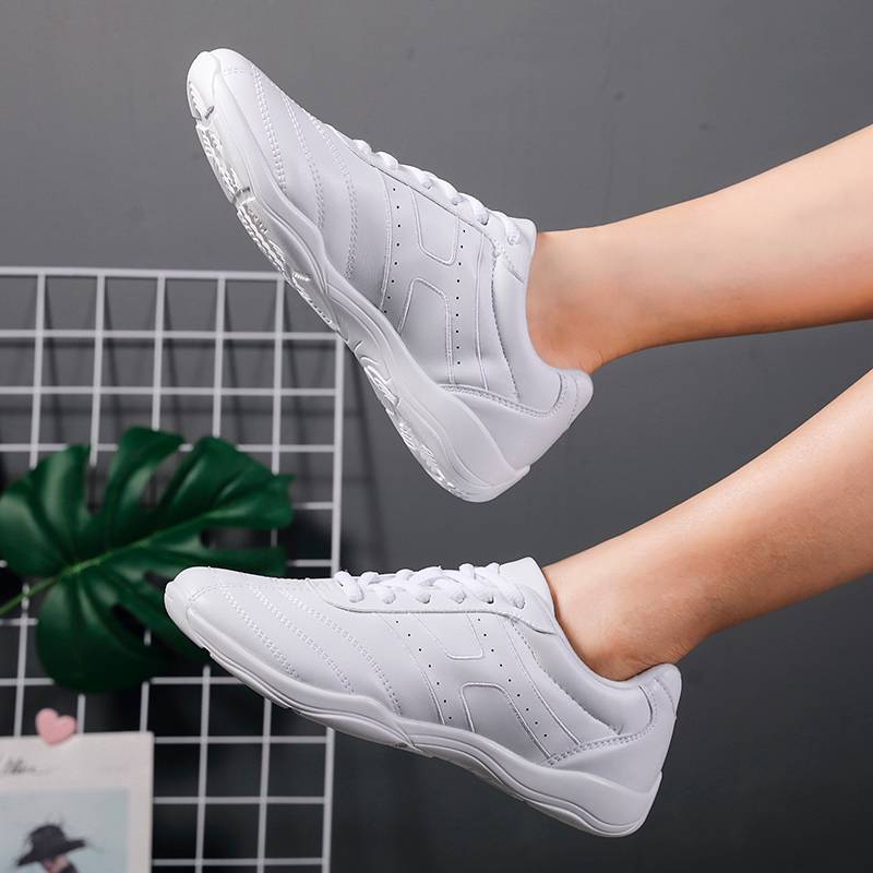 Men and women's soft base dance shoes Children's fitness training shoes with sole competition test La La competitive healthy shoes