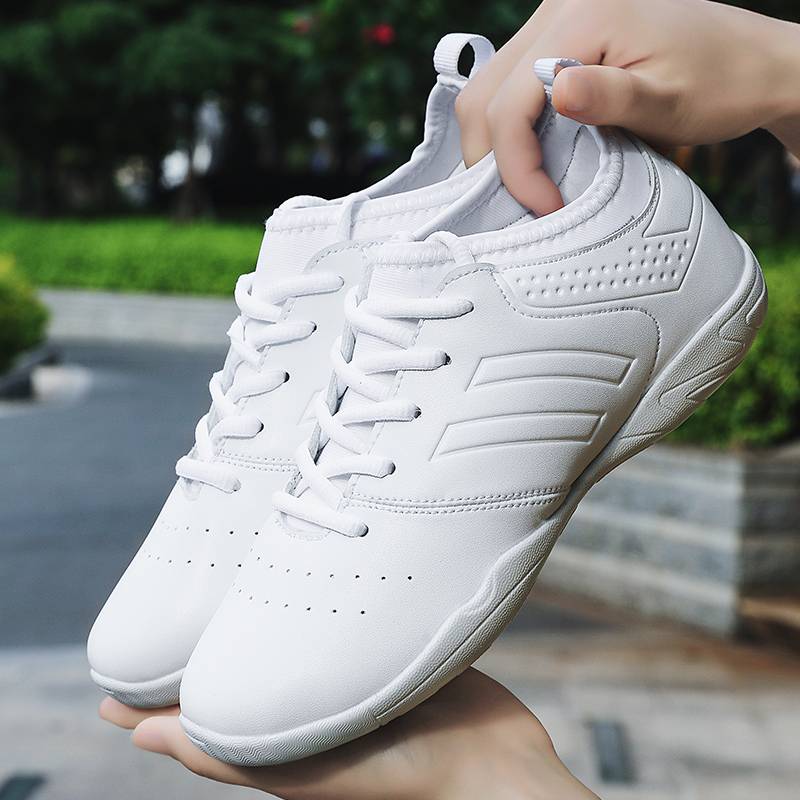 Men and women's soft base dance shoes Children's fitness training shoes with sole competition test La La competitive healthy shoes