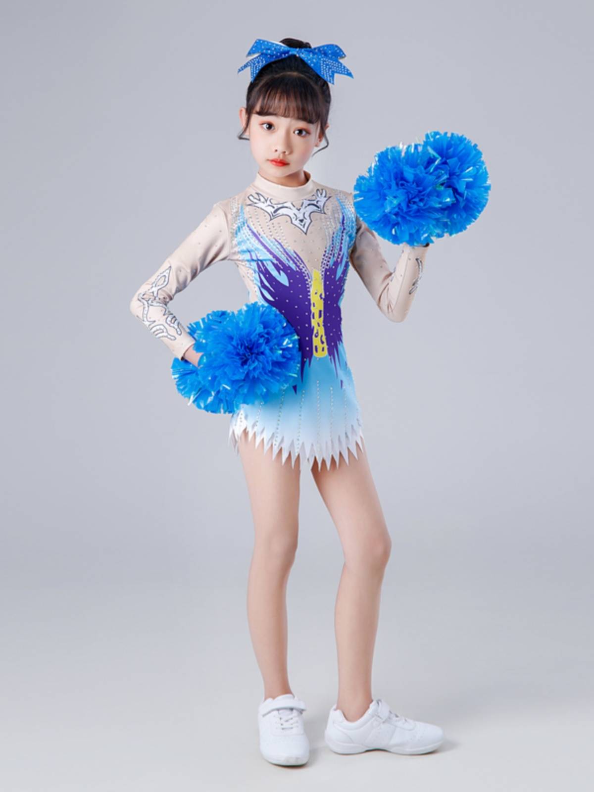 La La team uniform girls and girls performing clothes La La Fuck Dance Competition Games Fair Aesthetic Performance Server Jazz Dance
