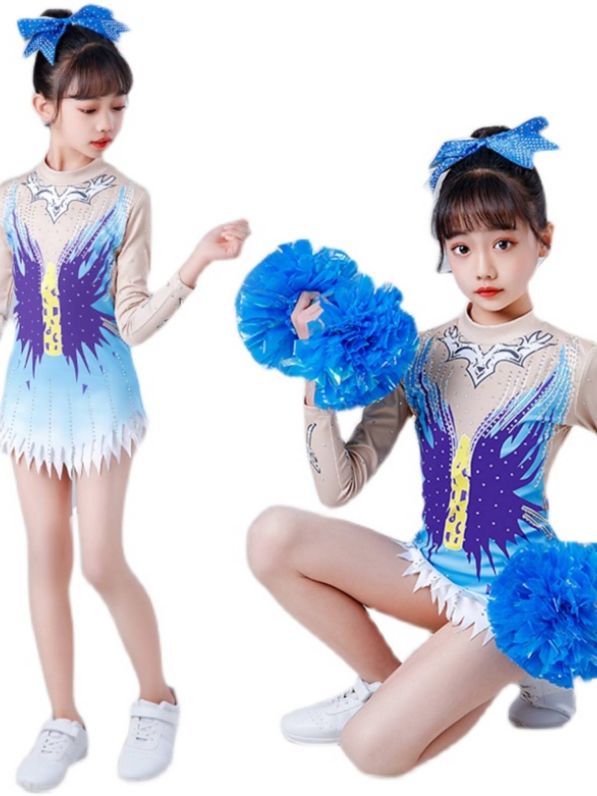 La La team uniform girls and girls performing clothes La La Fuck Dance Competition Games Fair Aesthetic Performance Server Jazz Dance