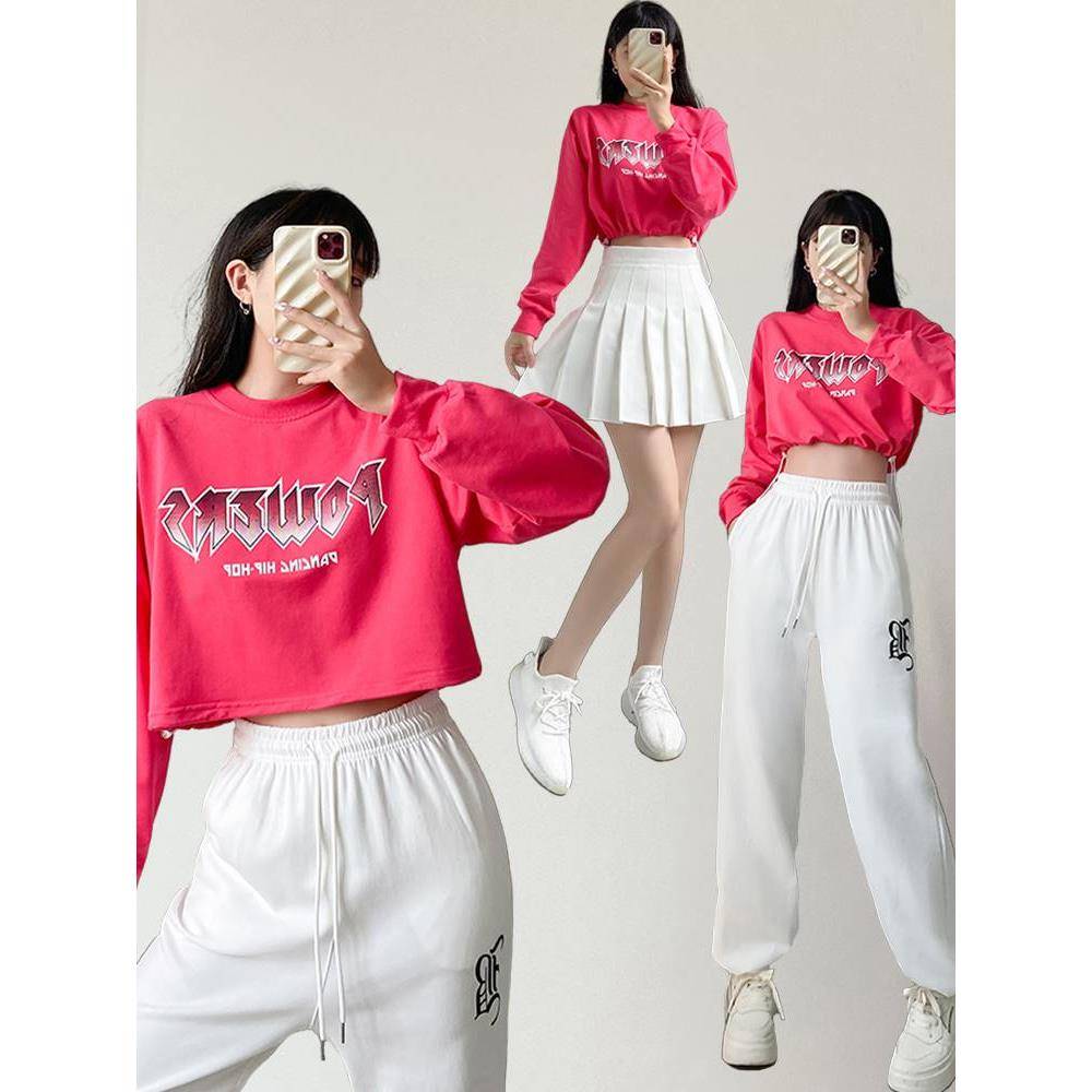 The new cheerleader clothing women's team adult football baby Lala team cheerleading song performance dance bodybuilding