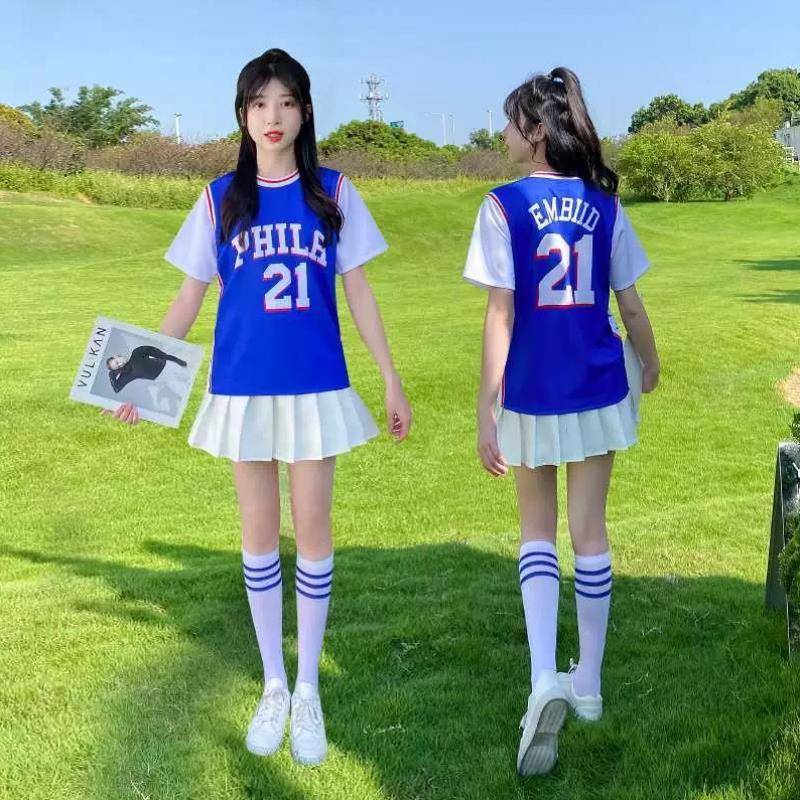 Fuck clothing and clothing high school students La La La Basketball Games Lara team college student baby dance service health aesthetics