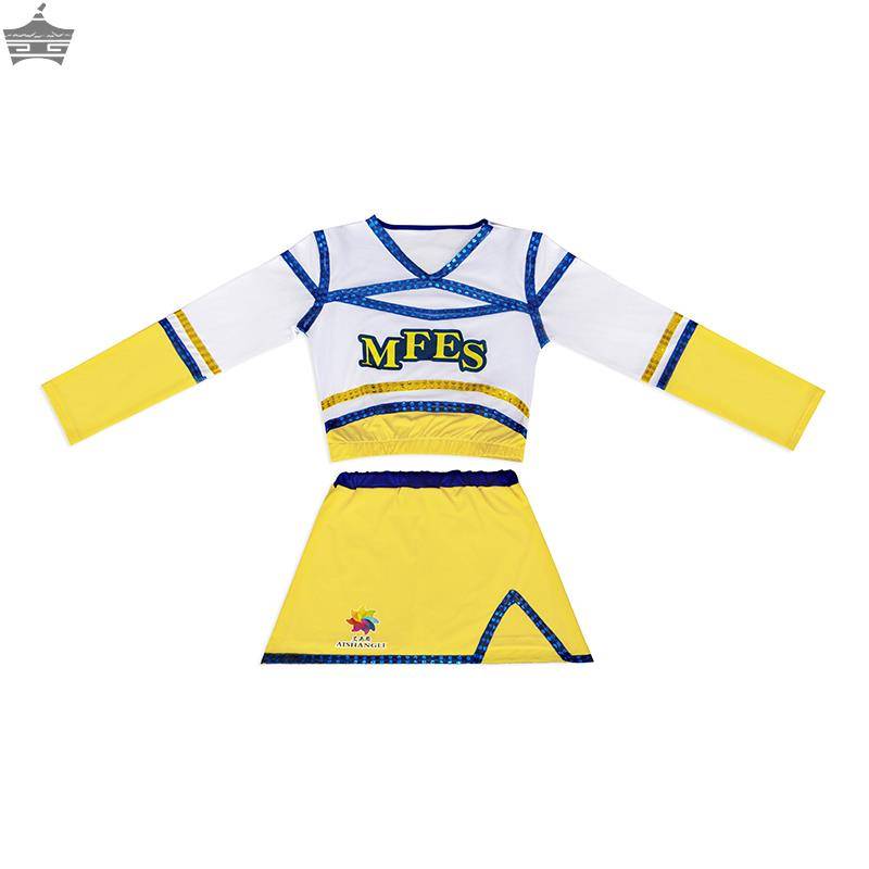 Children cheerleading service primary and secondary school students cheerleading exercise dance competition service gymnastics performance clothing