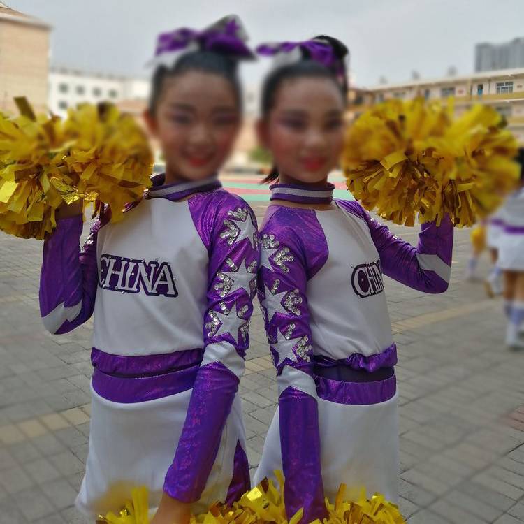 Children's new cheerleading performance service men's and women's group dance competition service gymnastics performance service adult set dance