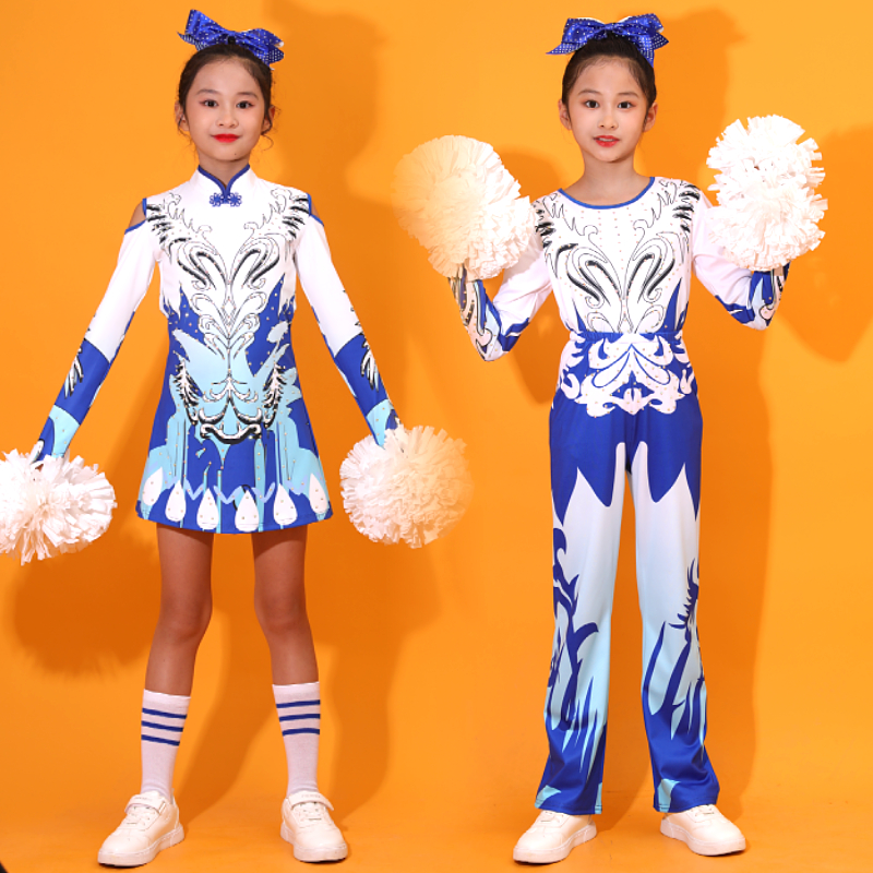 Children's new cheerleading performance service men's and women's group dance competition service gymnastics performance service adult set dance