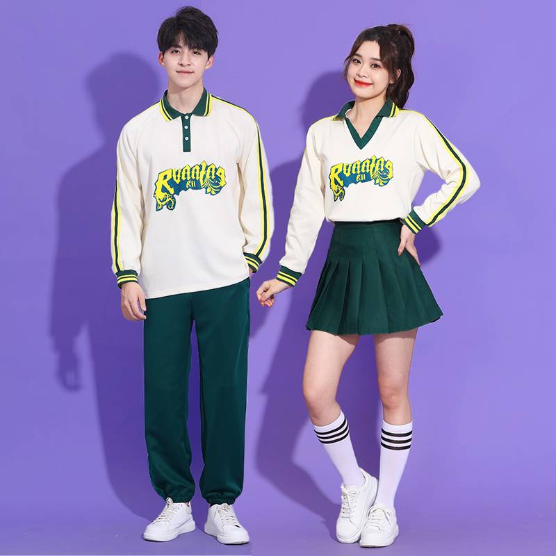 The opening ceremony of the new student cheerleading game show