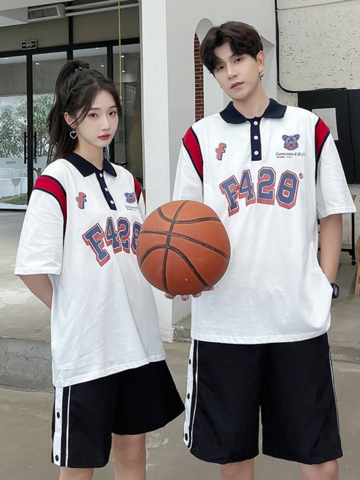 Student Aesthetic Costume College Student Games Lala Team Server Basketball Baby Dance Service La La La La La Fuck Set Tide