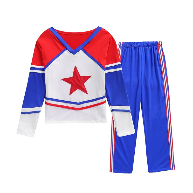 Autumn Children La La Team Costume Gymnastics Performance Performance Services Primary School Games Football Baby La Raid