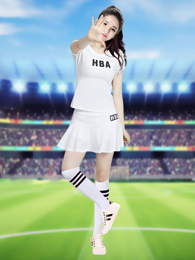Women's Team La La team adult football baby Lala team la la la fucking singing service performance dance goninnis