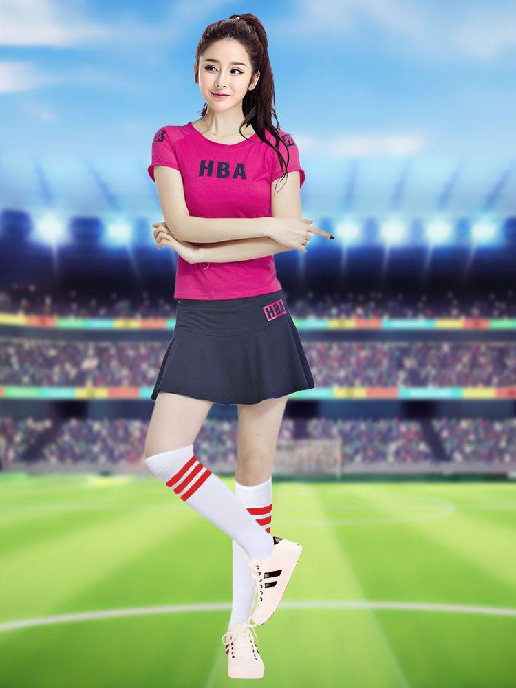 Women's Team La La team adult football baby Lala team la la la fucking singing service performance dance goninnis