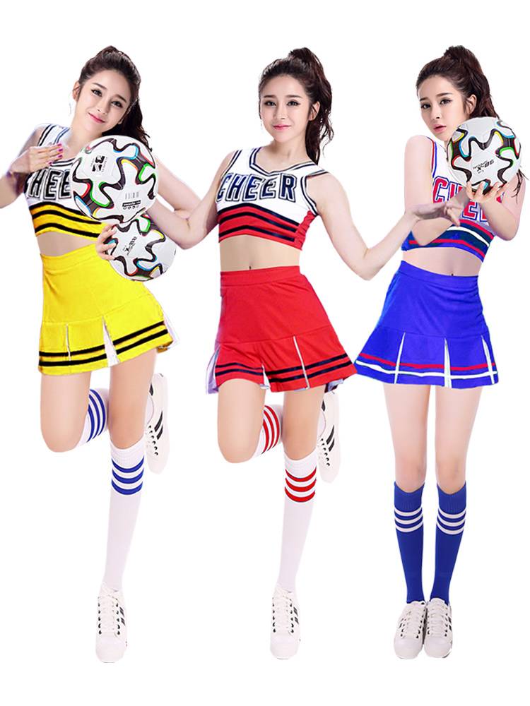 Korean girls' cheerleading party football plaque