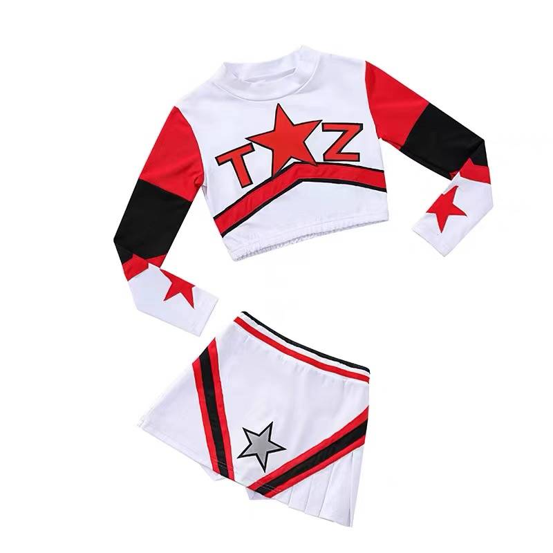 La La team performance service men's and women's la la la cheerleading competition uniform competitive aerobics group service children's skills