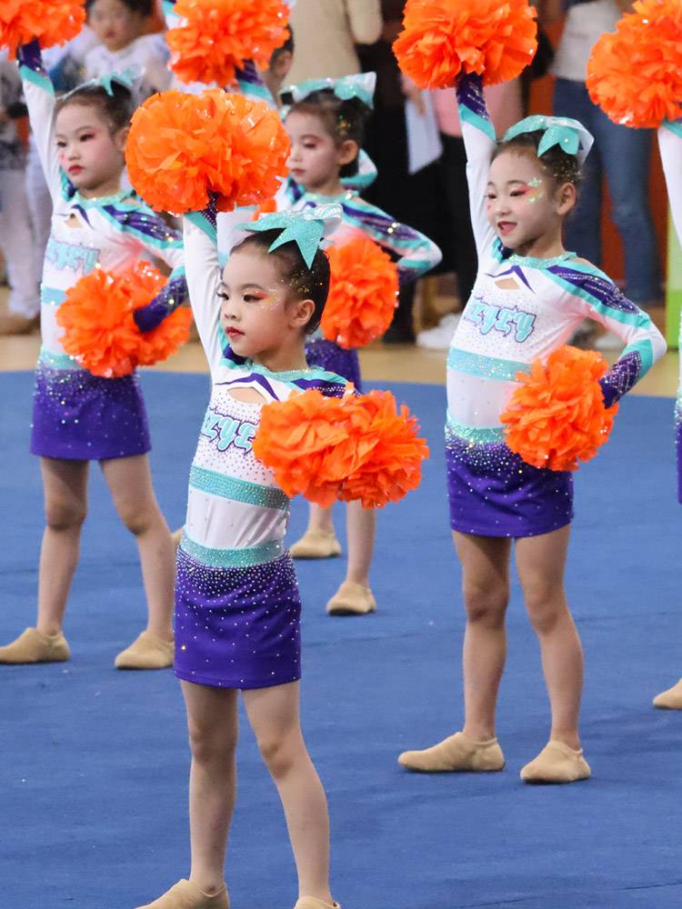 Customized Lala fuck clothing cheerleading team clothing competitive gymnastics clothing performance service students 24 new men