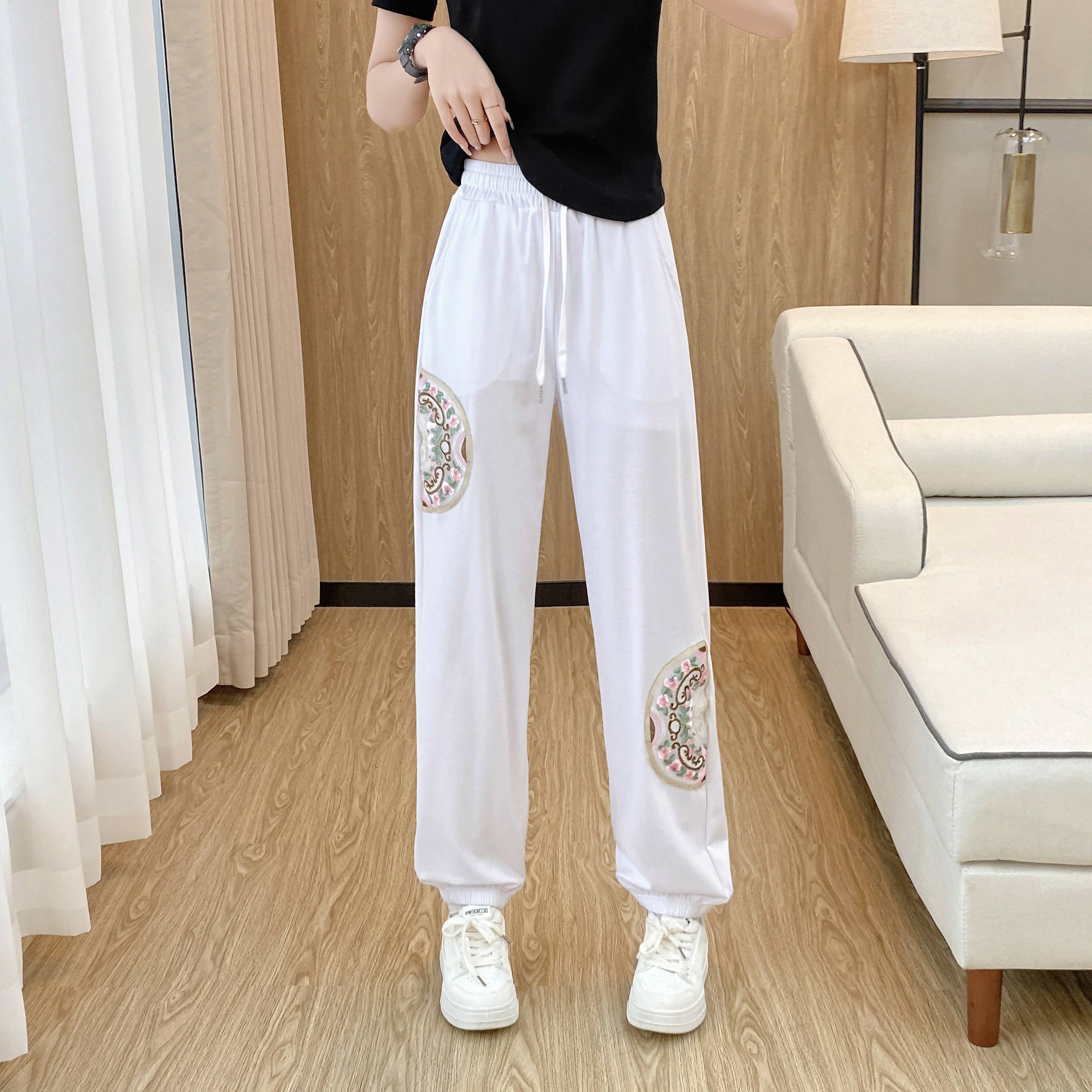 Plaza dance clothing speed dry sports high bombs dance pants 2024 new fitness fuck ghost step dance dance pants