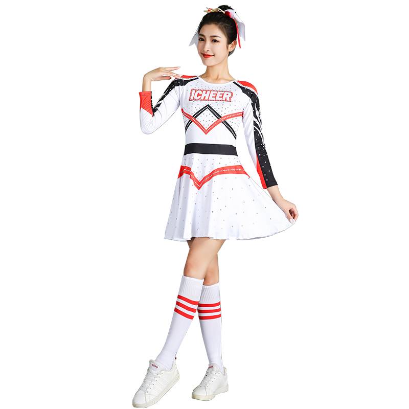 New gymnastics performance clothing performance service health beauty fuck competition service primary and secondary school la la la fuck Lala team uniform