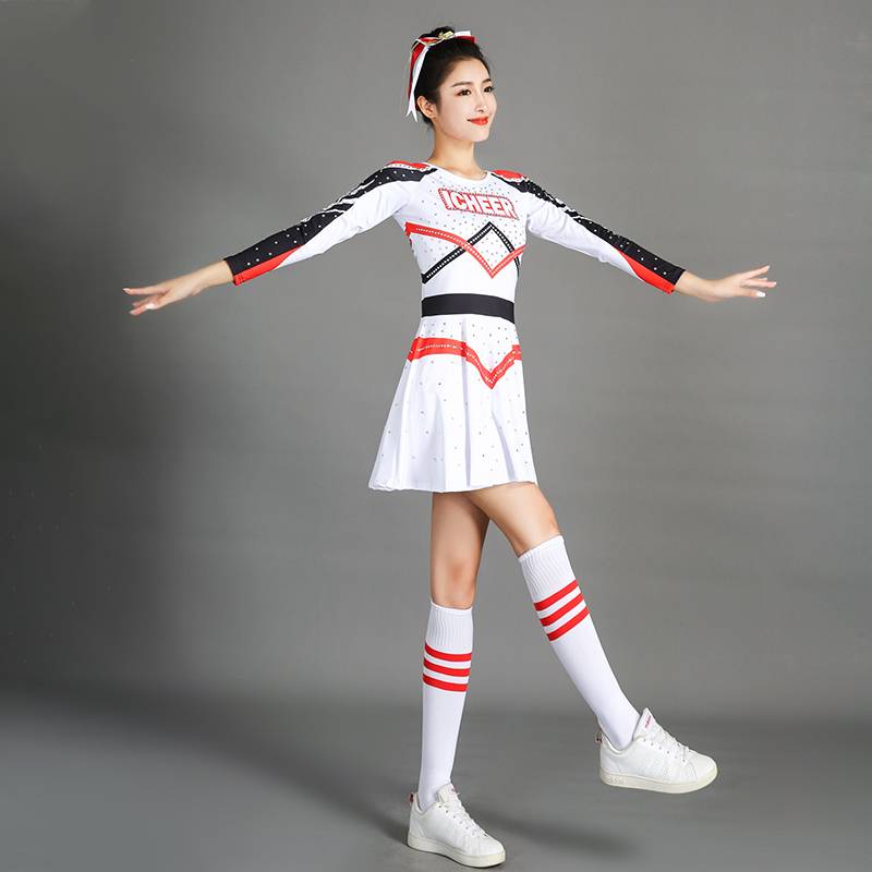 New gymnastics performance clothing performance service health beauty fuck competition service primary and secondary school la la la fuck Lala team uniform